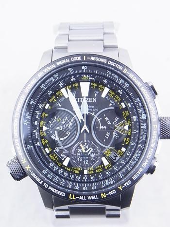 シチズンプロマスターGPS衛星電波SKYシリーズ30周年記念モデルCC7014-82E(F990-T025480)