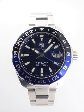 タグホイヤー アクアレーサー キャリバー7 GMT WAY201T.BA0927