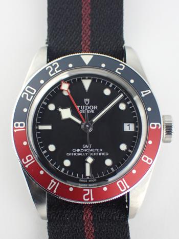 チューダー ブラックベイ GMT ペプシベゼル 79830RB